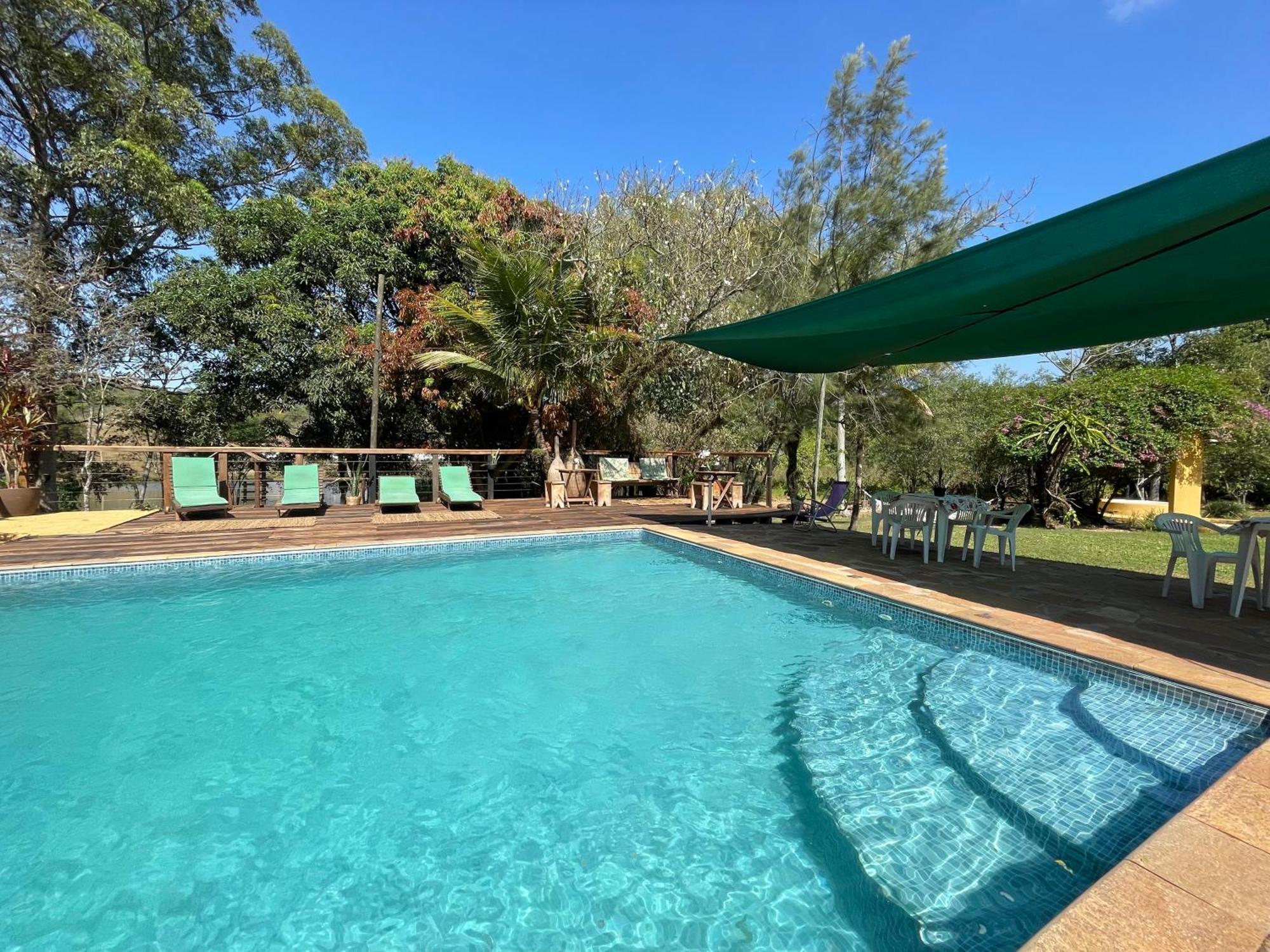 Hospedagem Fazenda Nova America Brotas Luaran gambar