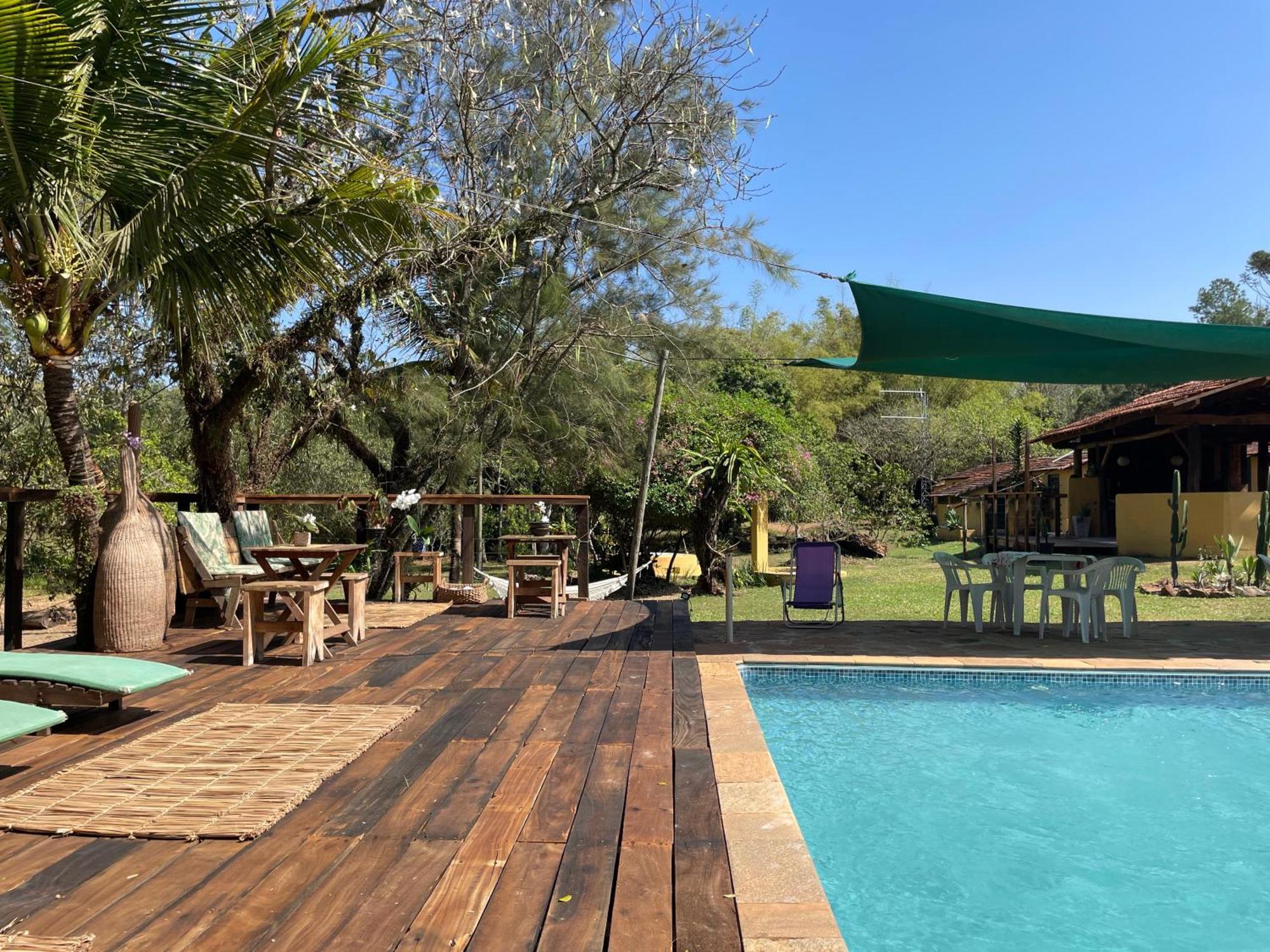 Hospedagem Fazenda Nova America Brotas Luaran gambar